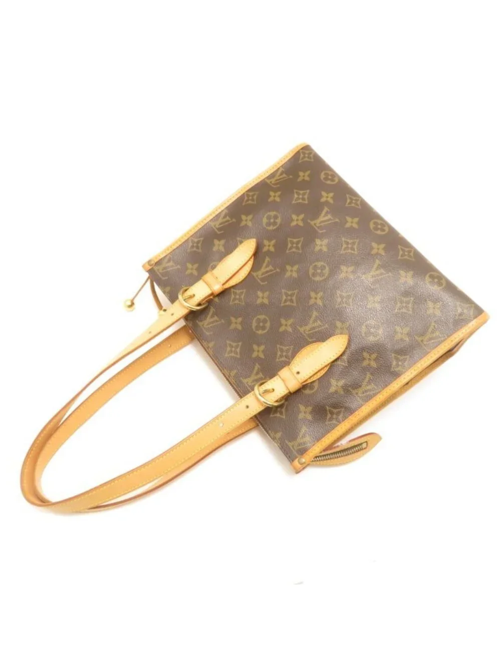 Louis Vuitton Popincourt Monogram Tote Bag Canvas Brown